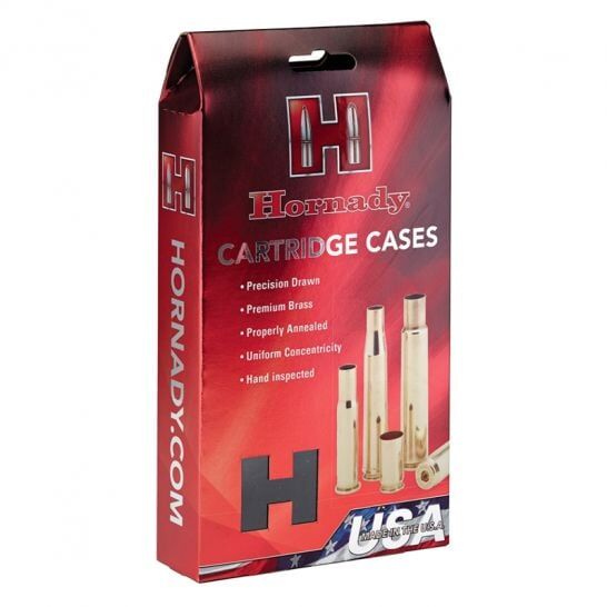 Hornady .233 Rem Brass Cartridge Rifle Cases, 50-Ct