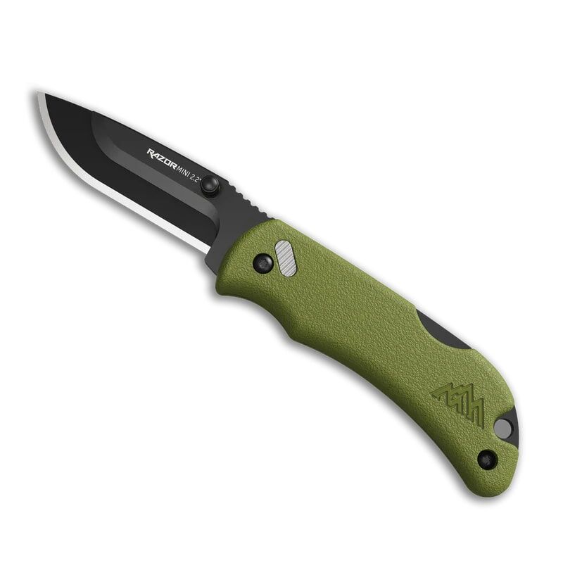 Outdoor Range Green RazorMini, 2.2-In