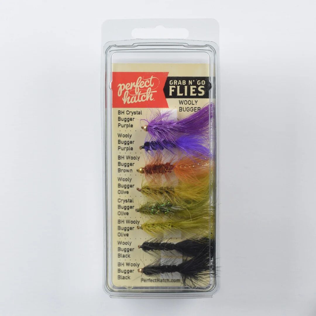 Perfect Hatch Grab N Go Wooly Bugger Fly Assortment
