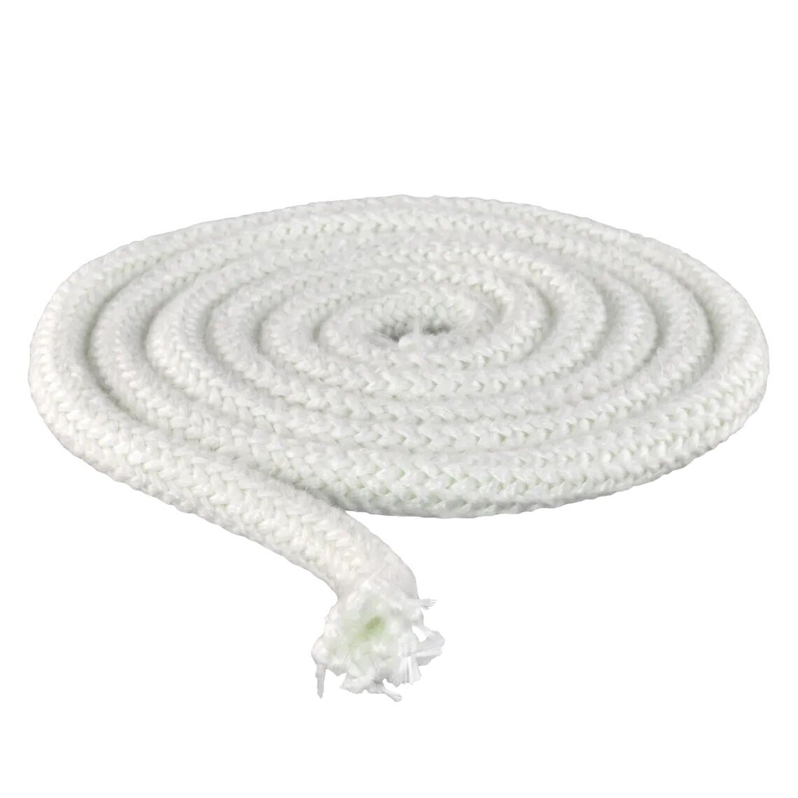 Imperial Fiberglass Braided White Gasket Rope, 3/8 X 6-Ft