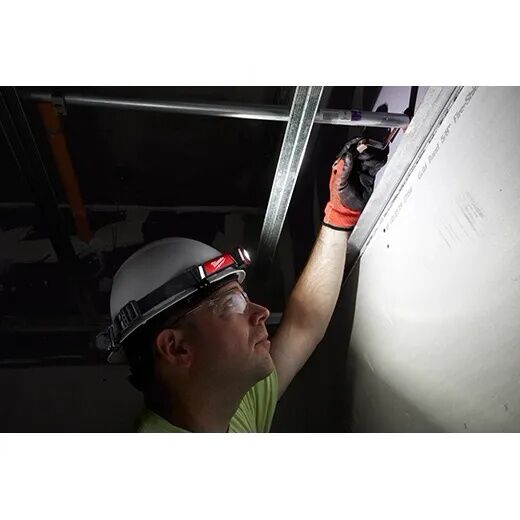 Milwaukee RedLithium USB Rechargeable Low-Profile Headlamp, 600-Lm