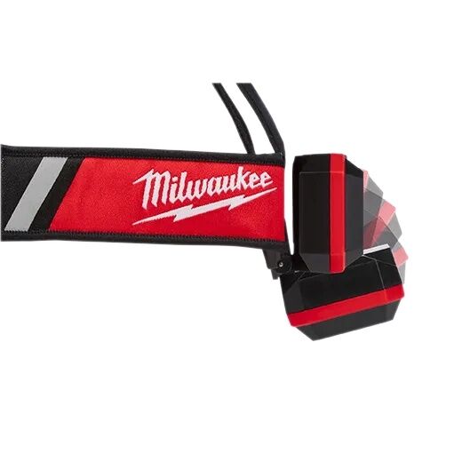 Milwaukee RedLithium USB Rechargeable Low-Profile Headlamp, 600-Lm