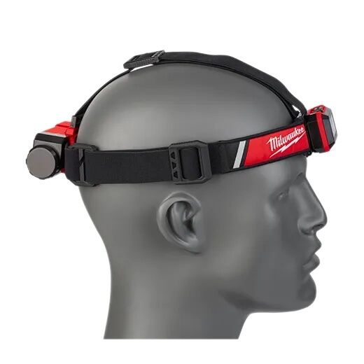 Milwaukee RedLithium USB Rechargeable Low-Profile Headlamp, 600-Lm