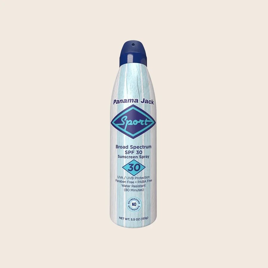 Panama Jack Continuous Spray Sport Sunscreen SPF 30, 5.5-Oz