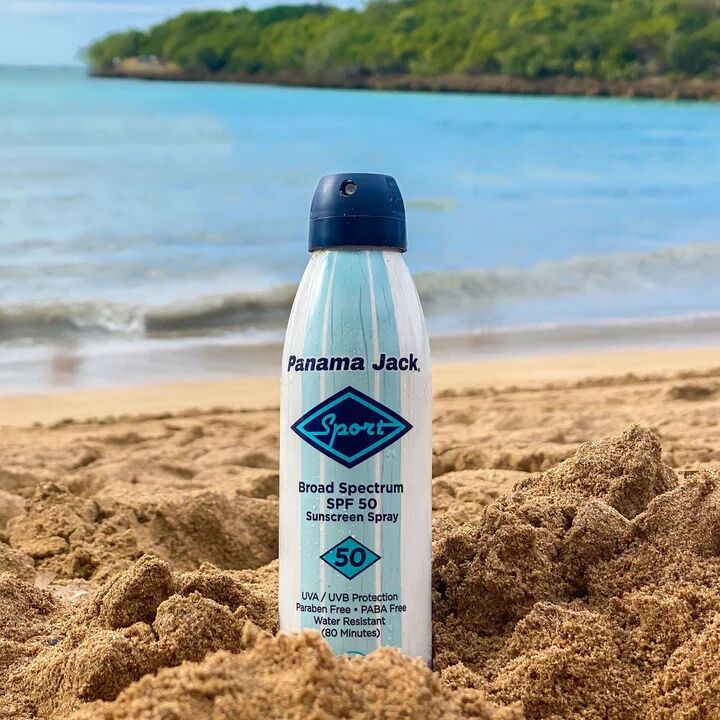 Panama Jack Continuous Spray Sport Sunscreen SPF 50, 5.5-Oz