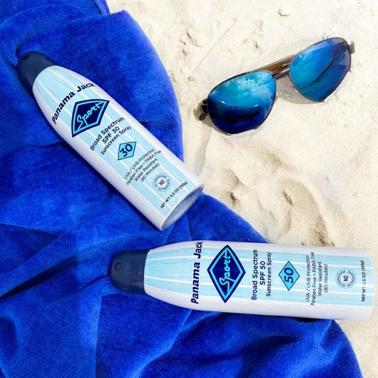 Panama Jack Continuous Spray Sport Sunscreen SPF 50, 5.5-Oz