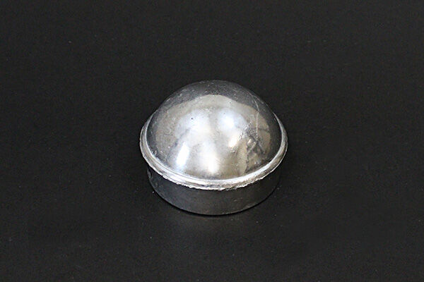 Stephens Pipe Steel Aluminum Dome Fence Post Cap, 1 5/8-In