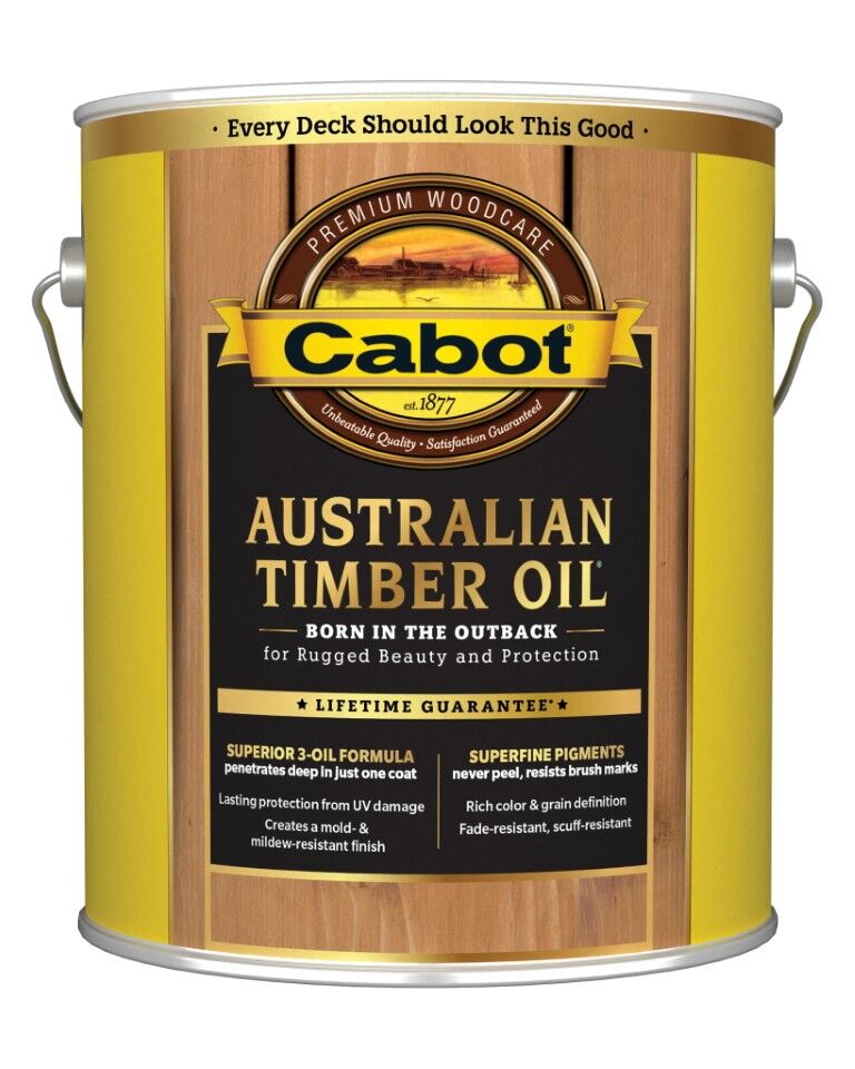 Cabot Amberwood Australian Timber Oil, 1-Gal