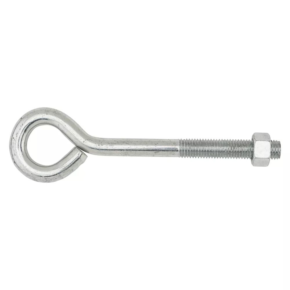 National Hardware Zinc Plated Eye Bolt, 3/4-In X 10-In