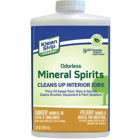 Klean Strip Green Odorless Mineral Spirits, 1-Qt