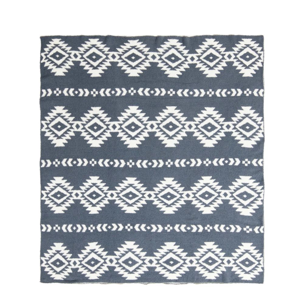 Carstens Inc. Stormy Southwest Stretchy Throw Blanket, 50-In x 60-In