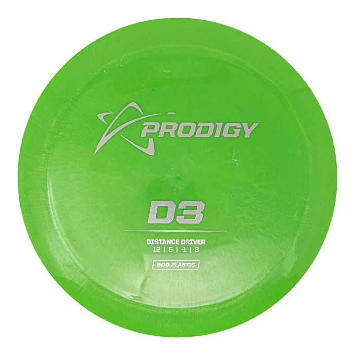 Prodigy Disc D3 500 Plastic Distance Driver Disc Assortment, 170-174-g