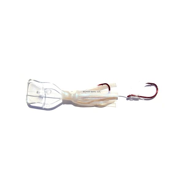Mack's Lure Pee Wee Wiggle Hoochie Super UV/Clear, #2