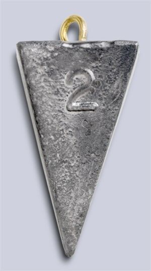 Bullet Weights Pyramid Sinkers, 2-Oz, 40-Box