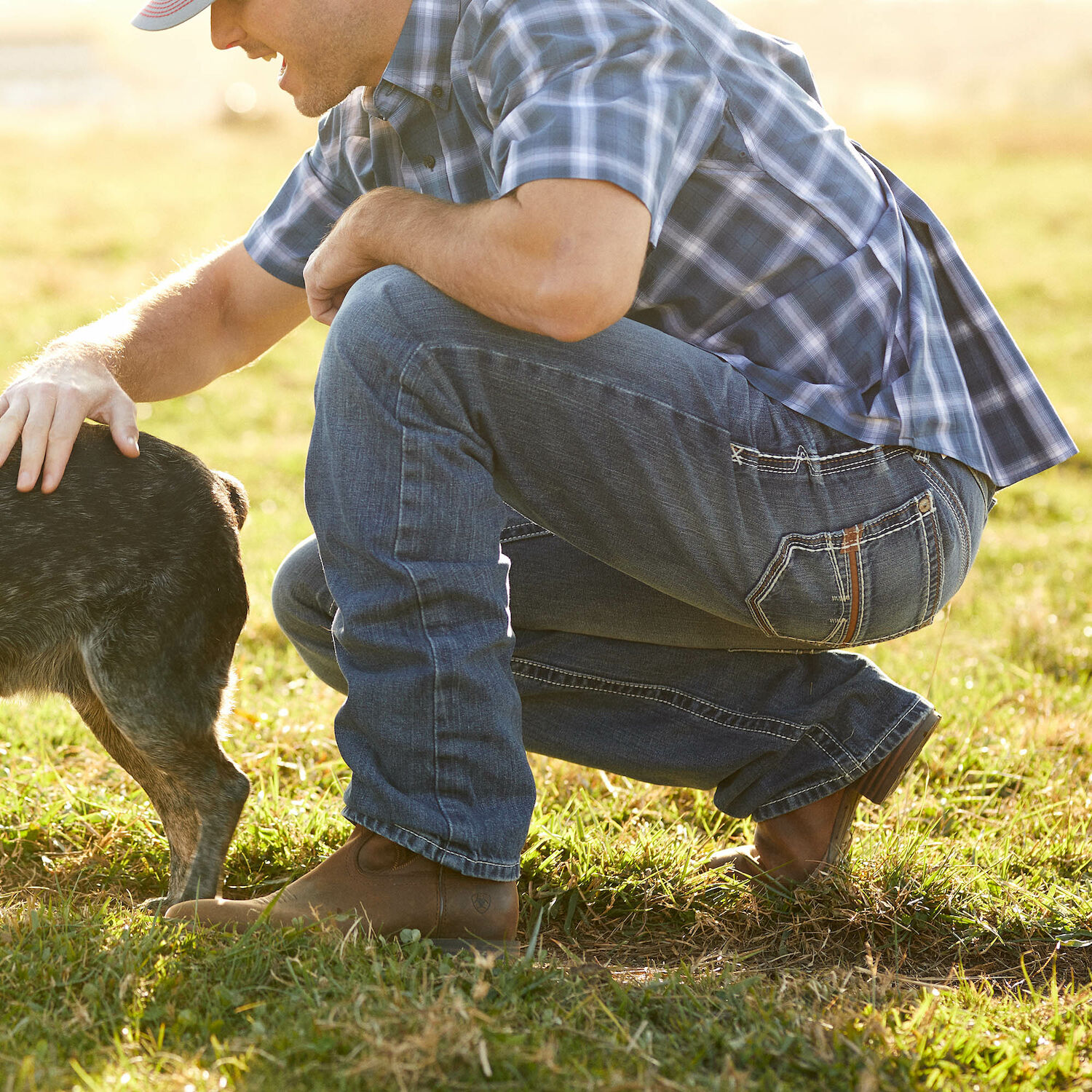 M4 Low Rise Coltrane Boot Cut Jean