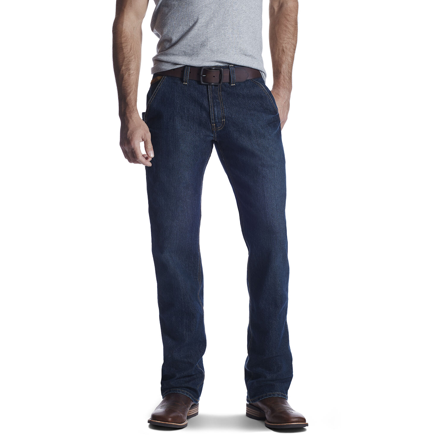 Ariat Men's Rebar M4 Low Rise DuraStretch Workhorse Bootcut Jean