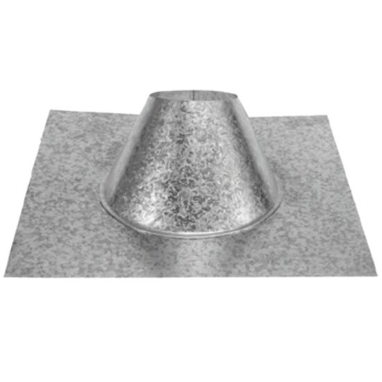 DuraVent PelletVent Pro Adjustable Roof Flashing, 16-In x 17-In x 4 1/4-In