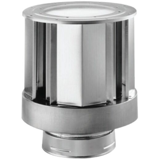 DuraVent DirectVent Pro High-Wind Termination Cap, 4-In x 6 5/8-In