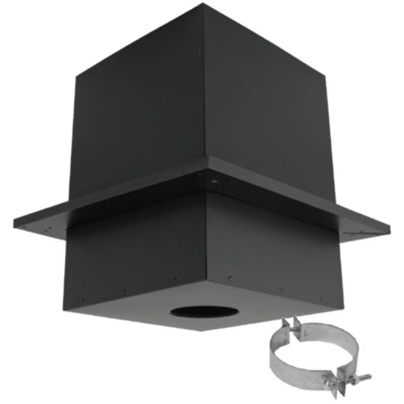 DuraVent PelletVent Pro Cathedral Ceiling Support Box, 4-In
