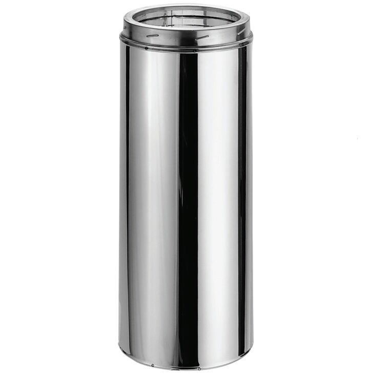 DuraVent DuraTech Stainless Steel Chimney Pipe, 6-In x 6-In