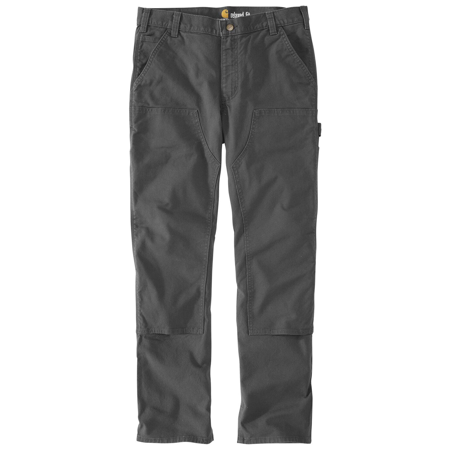 Carhartt Men's Relaxed Straight Rugged Flex Duck Double-Front Dungaree