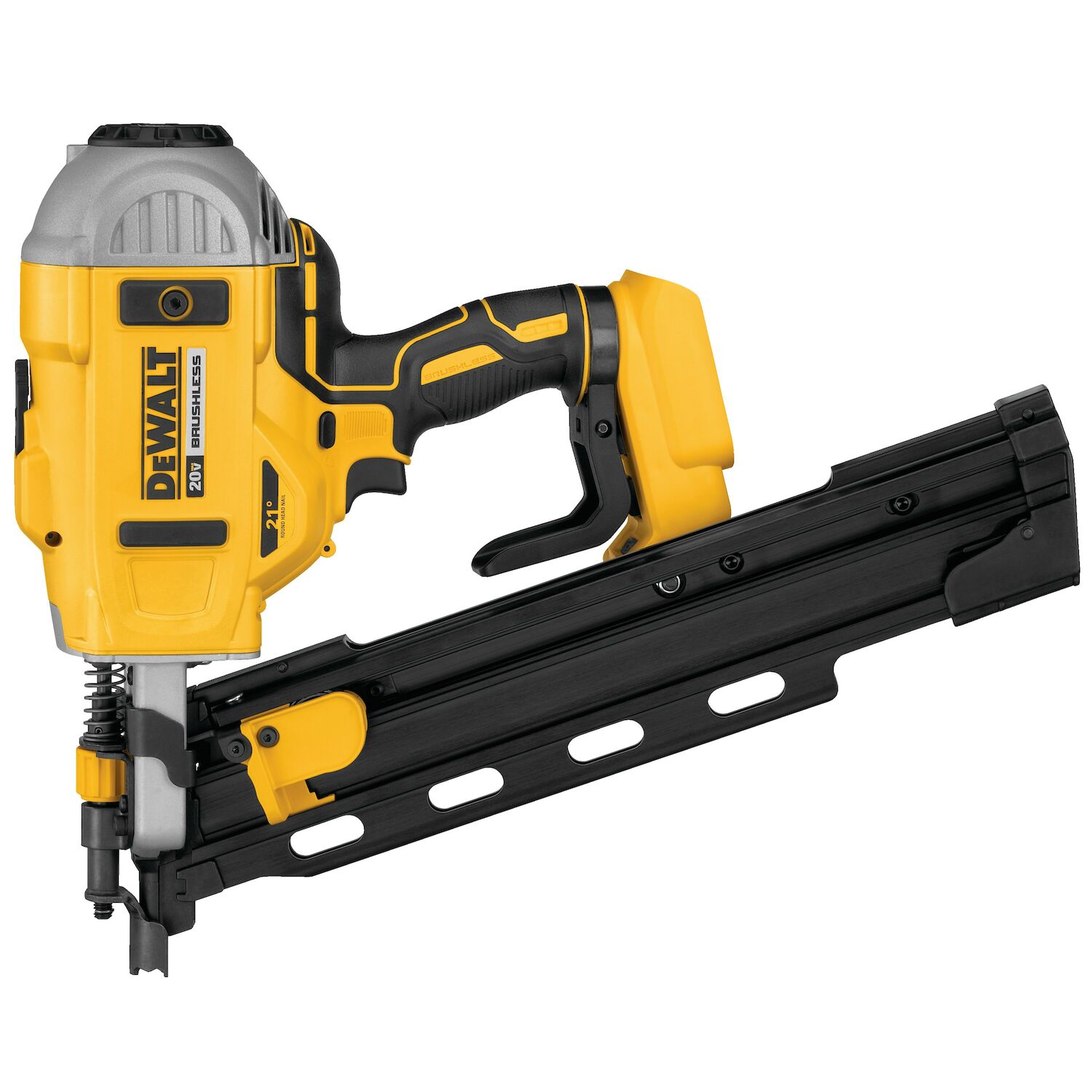DEWALT 20-V Max 21° Plastic Collated Framing Nailer (Tool Only)