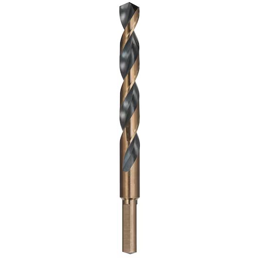 DEWALT Black Oxide Split Point Drill Bit, 1/2-In