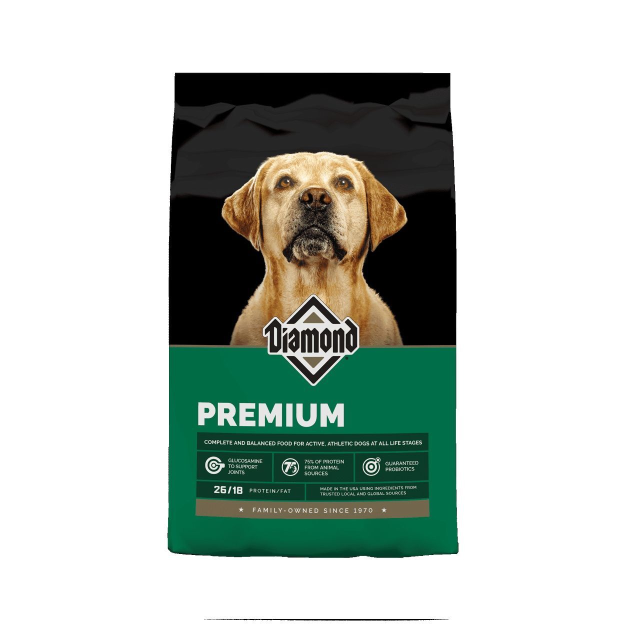 Diamond Premium Dog Food, 40-Lb