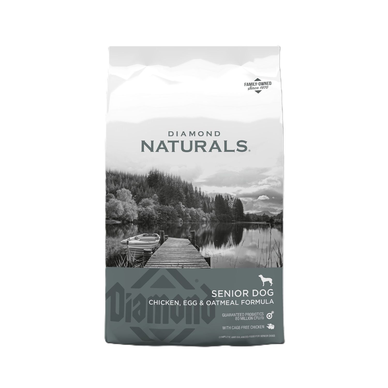 Diamond Naturals Senior Dog Chicken, Egg & Oatmeal Dog Food, 6-Lb