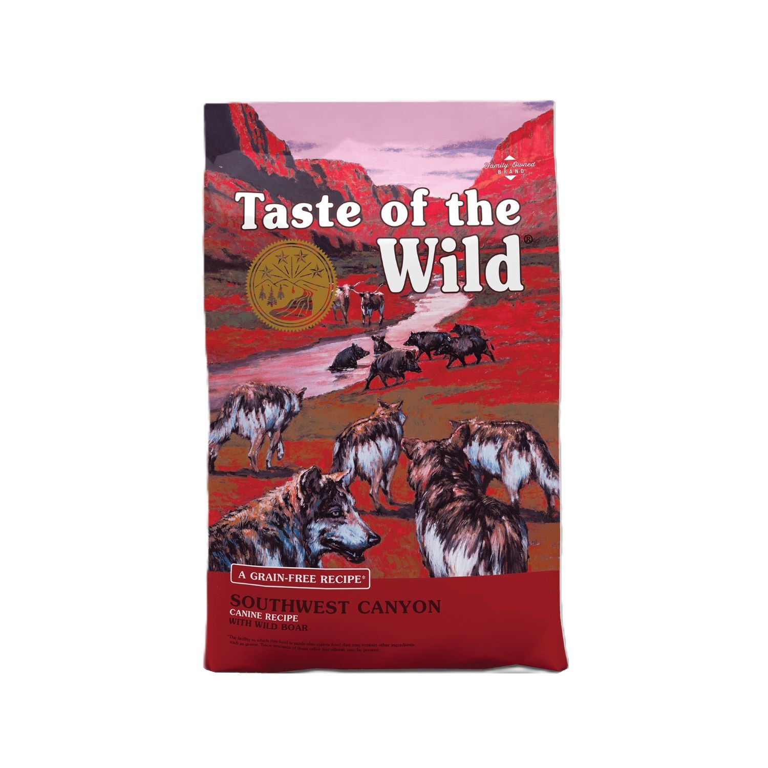 Taste of the Wild Southwest Canyon Canine Recipe with Wild Boar Dog Food, 5-Lb