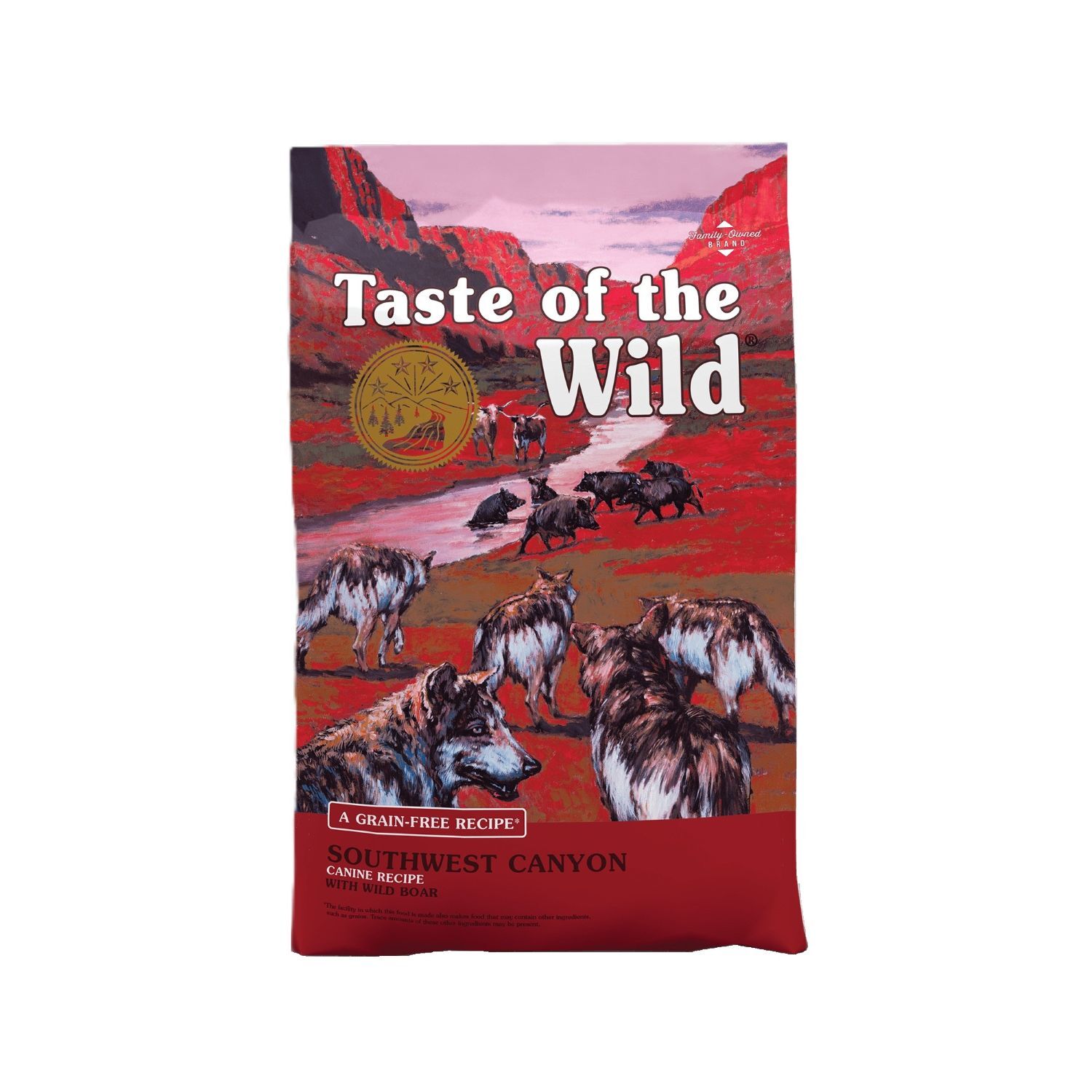 Taste of the Wild Southwest Canyon Canine Recipe with Wild Boar Dog Food, 14-Lb