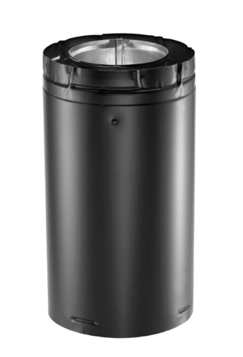 DuraVent DirectVent Black Pipe Length, 4-In X 6 5/8-In X 48-In