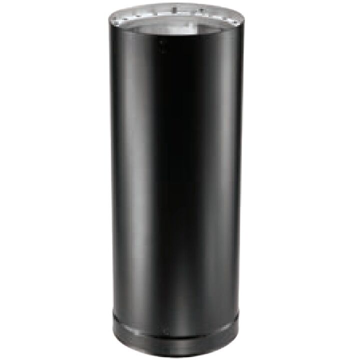 DuraVent DVL Double-Wall Black Pipe, 6-In x 12-In