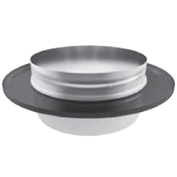 DuraVent DVL/DuraBlack Chimney Adapter With Trim, 6-In