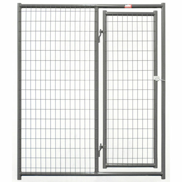 Behlen Country Gray Ruff Guard Kennel 1-Door Panel, 5-Ft x 6-Ft