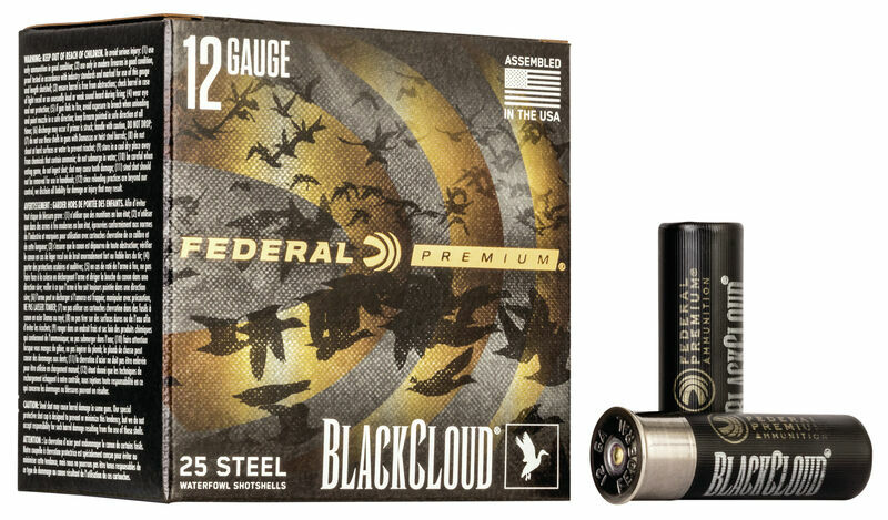 Federal Black Cloud FS Steel 12 Gauge 3" #2 Shot, 1 1/4-Oz, 25-Rd