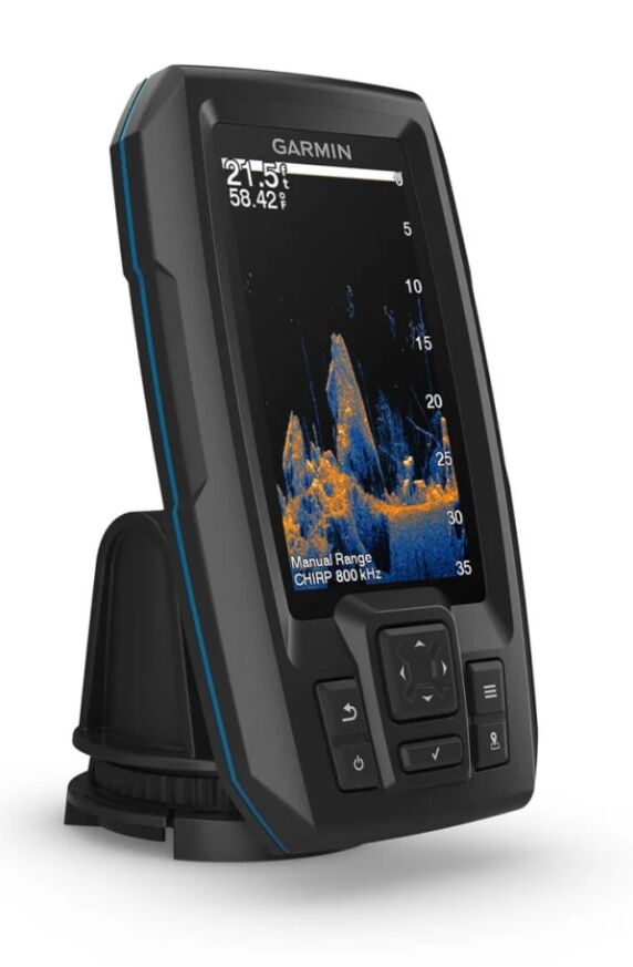 Garmin STRIKER Vivid 4cv With GT20-TM Transducer Fish Finder