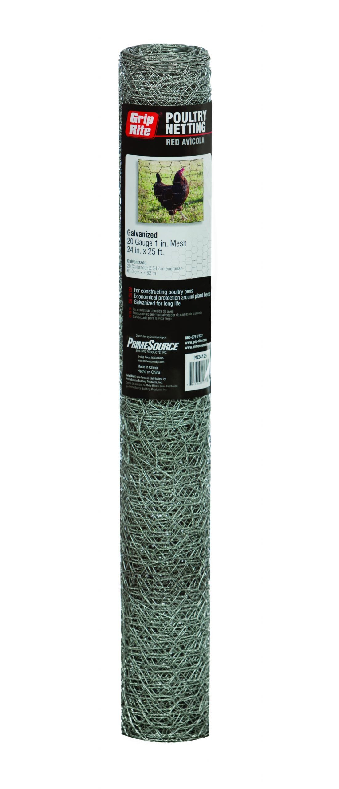 Rangemaster Poultry Wire Netting, 1-In x 60-In x 50-Ft
