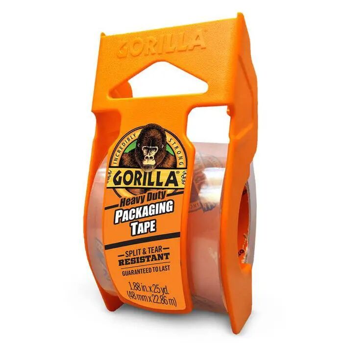 Gorilla Heavy Duty Packaging Tape, 1.88-In X 25-Yd