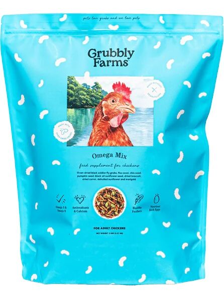 Grubbly Farms Omega Mix, 5-Lb