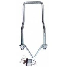 Spare Tire Carrier W/Lock & Brackets