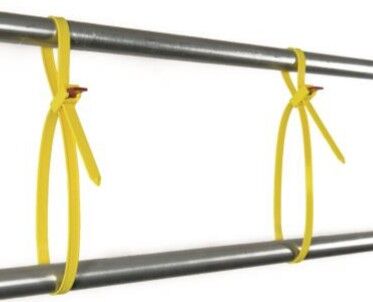 Pro Tie Yellow Reuseable Quick Release 200-Lb Tensile Strength 29-In Cable Tie,5-Pk