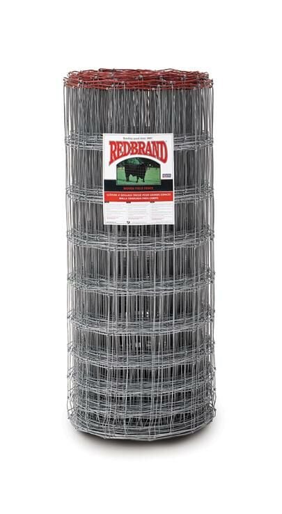 47-In x 330-Ft Square Deal® Field Fence Wire Fencing Galvanized 12.5-Gauge Style #1047-6-121/2