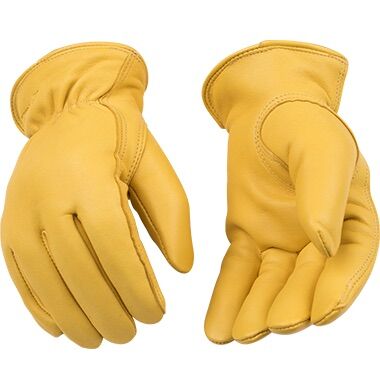 Kinco Men's Lined Premium Grain Deerskin Driver Gloves