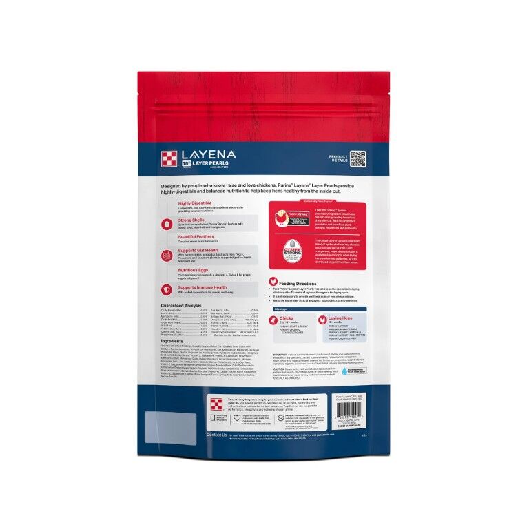 Purina Layena Pearls Layer Feed, 6-Lb