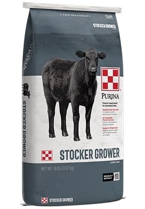 Purina 14% Cattle Textured Stocker Grower, 50-Lb