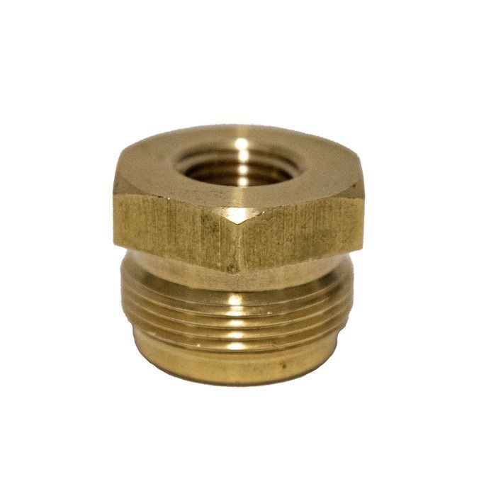 Mr. Heater Propane Male Throwaway Cylinder Adaptor, 1-In - 20 MTC x 1/4-In FPT