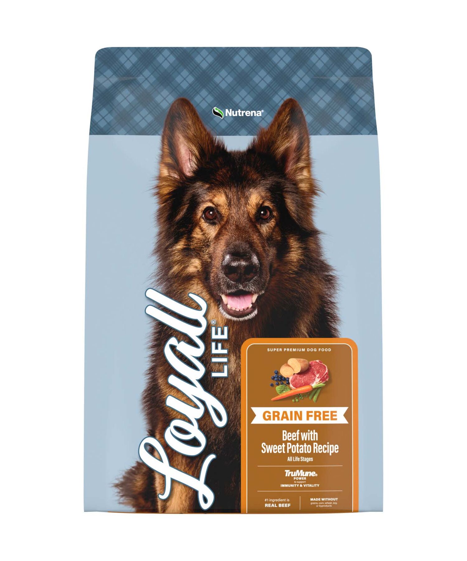 Nutrena Loyall Life Grain Free Beef with Sweet Potato Recipe Dog Food, 30-Lb