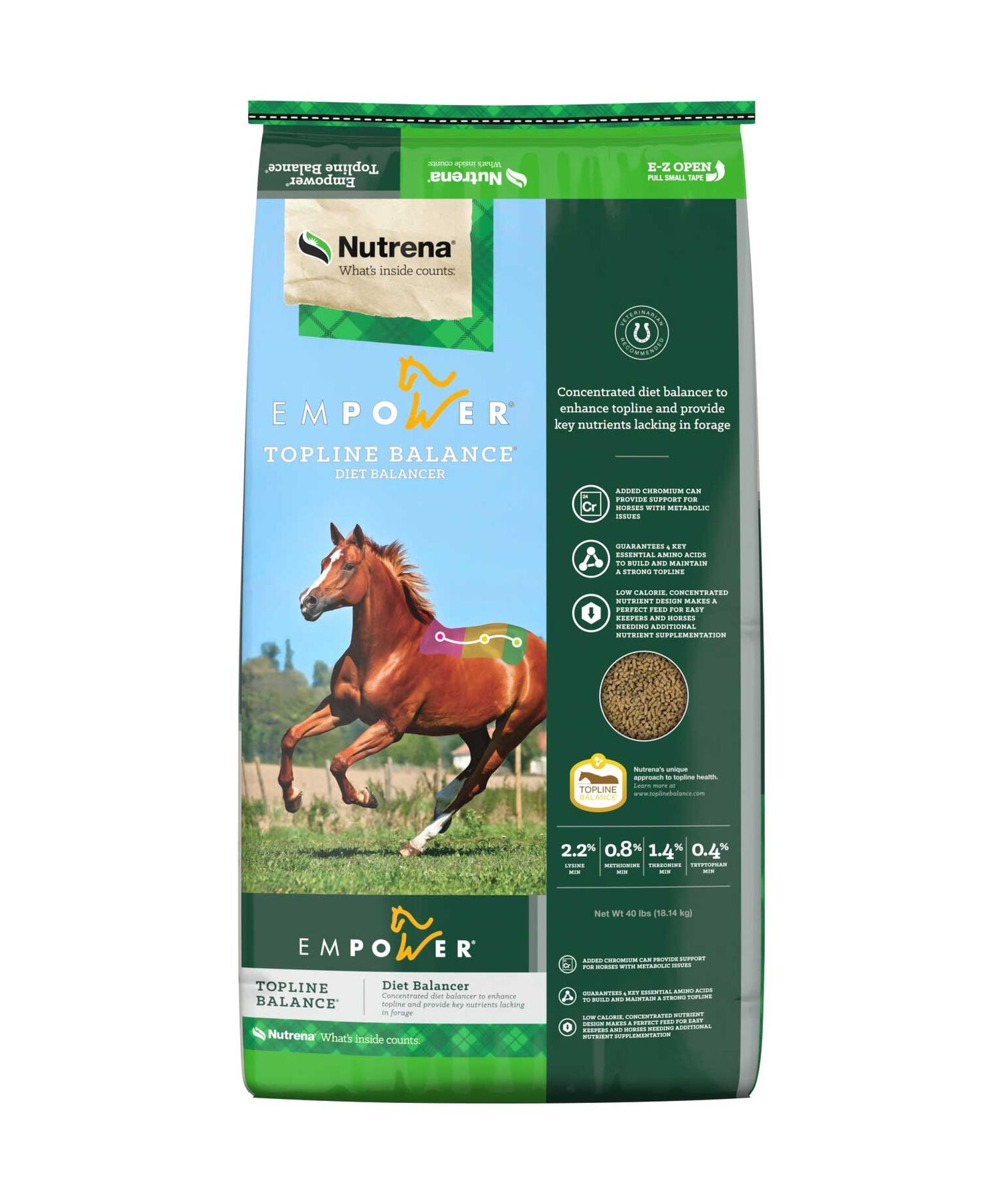 Nutrena Empower Topline Balance, 40-Lb