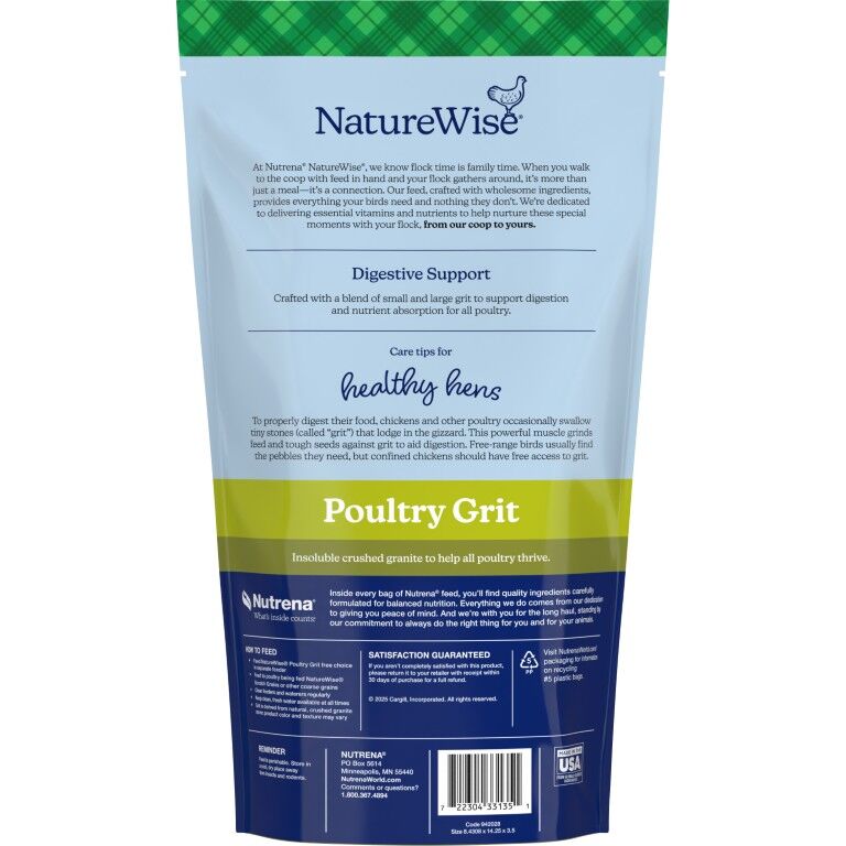 Nutrena NatureWise Poultry Grit, 7-Lb